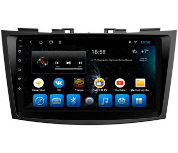 Штатное головное устройство для Suzuki Swift 2011-2017 Экран 9"