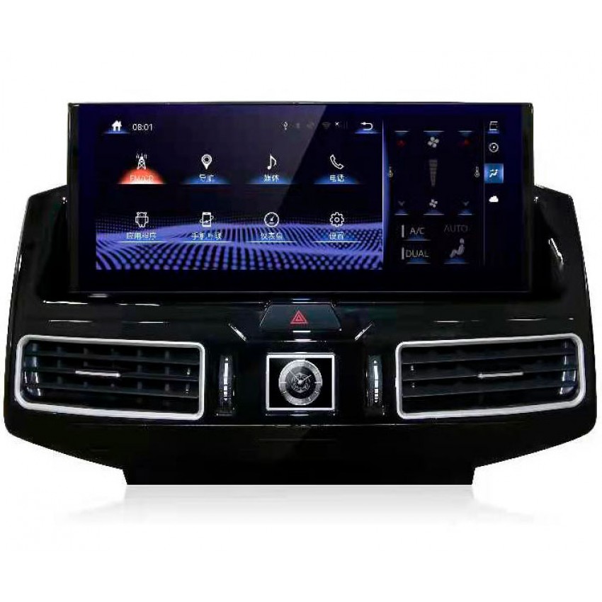 Мультимедийная система Mankana BSN-12318 в стиле "Lexus" для Toyota LC 200 15-21г на OS Android, Экран 12,3"