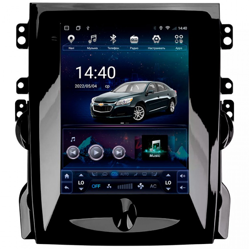 Мультимедийная система Mankana BST-97022 в стиле Тесла для Chevrolet Malibu 11-16г на OS Android, Экран 9,7"