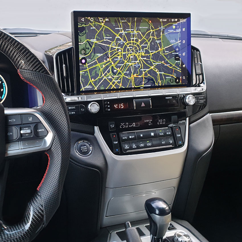 Мультимедийная система Mankana BSL-13420 в стиле "Lexus" для Toyota LC 200 15-21г на OS Android, Экран 13,3"