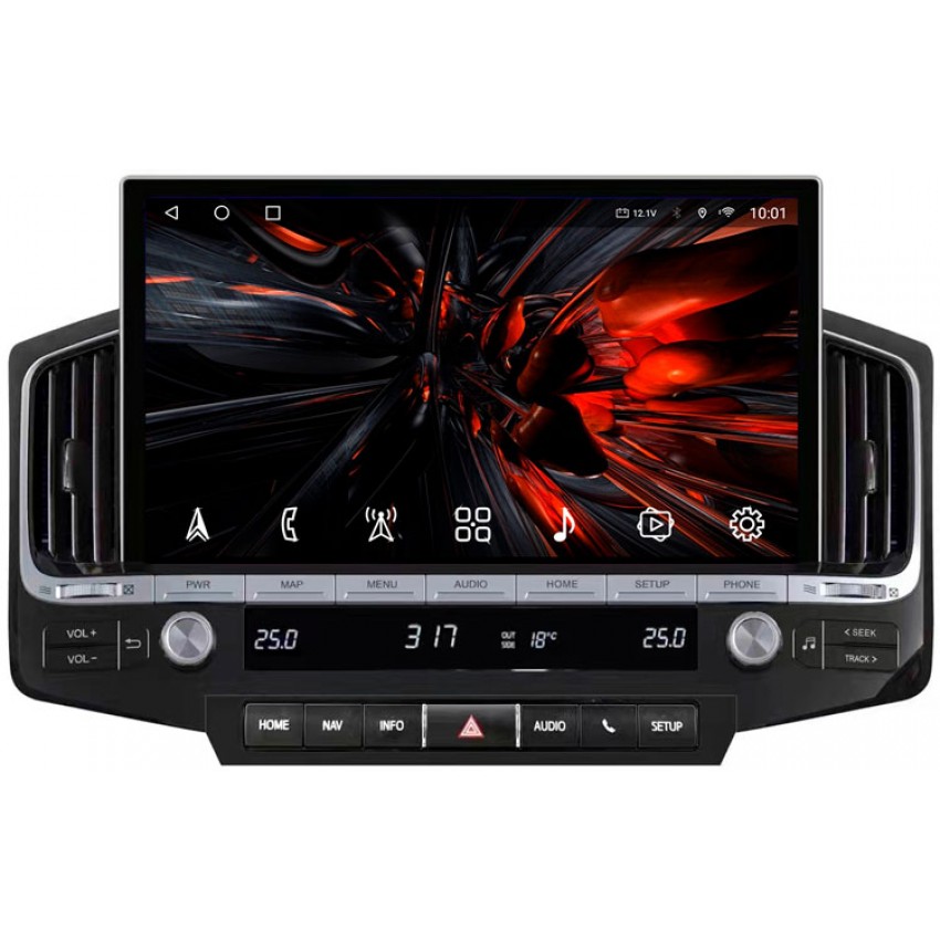 Мультимедийная система Mankana BSL-13755 в стиле "Lexus" для Toyota LC 200 07-15г на OS Android, Экран 13,3"