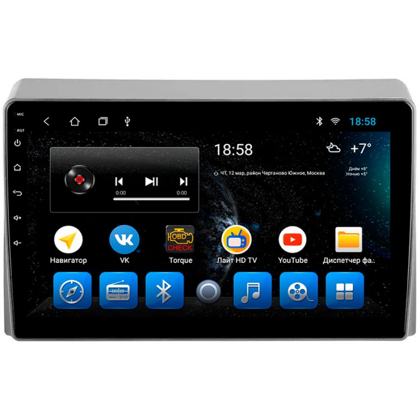 Головное устройство Mankana BS-10231 для Toyota HiAce H200 04-22г на OS Android, Экран 10,1"