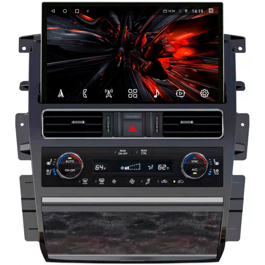Мультимедийная система Mankana BSL-13422 для Nissan Patrol Y62 10-15г на OS Android, Экран 13,3"