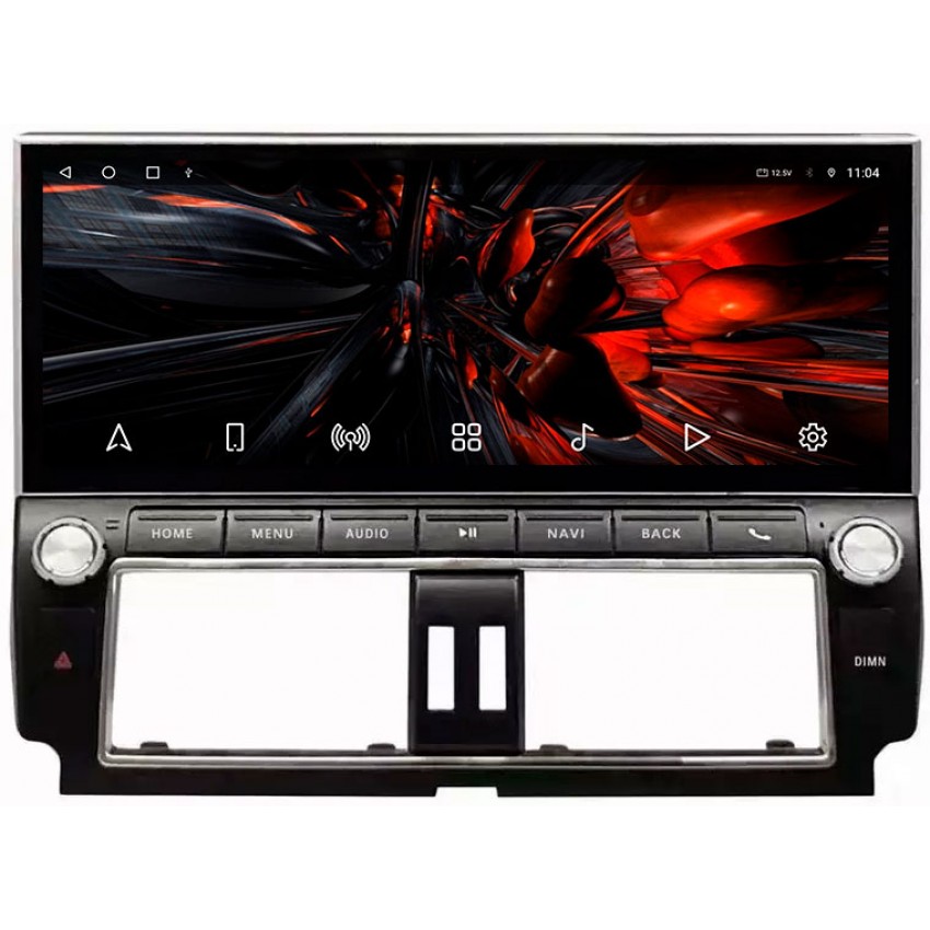 Мультимедийная система Mankana BSN-12048 в стиле "Lexus" для Toyota Prado 150 14-17г на OS Android, Экран 12,3"