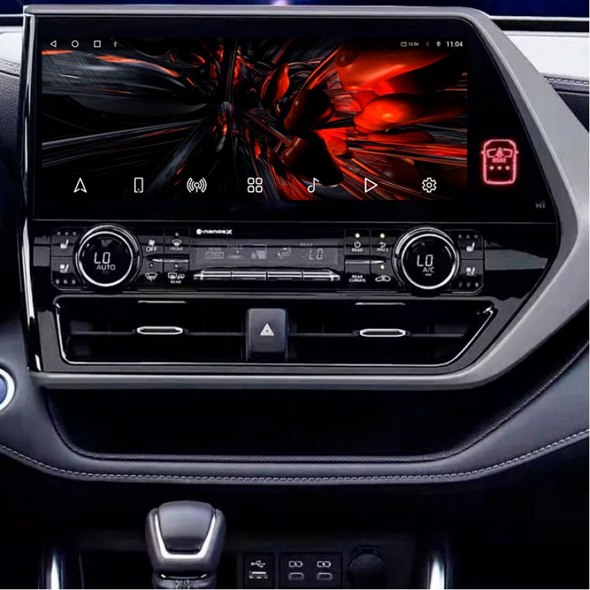 Мультимедийная система Mankana BSN-12169 в стиле "Lexus" для Toyota Highlander XU70 20-23г на OS Android, Экран 12,3"