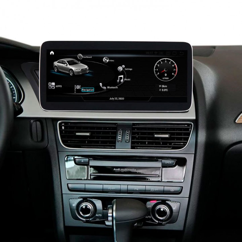 Штатная мультимедийная система Mankana BSN-12980 для Audi A4, A5 07-15 на OS Android, Экран 12,5"