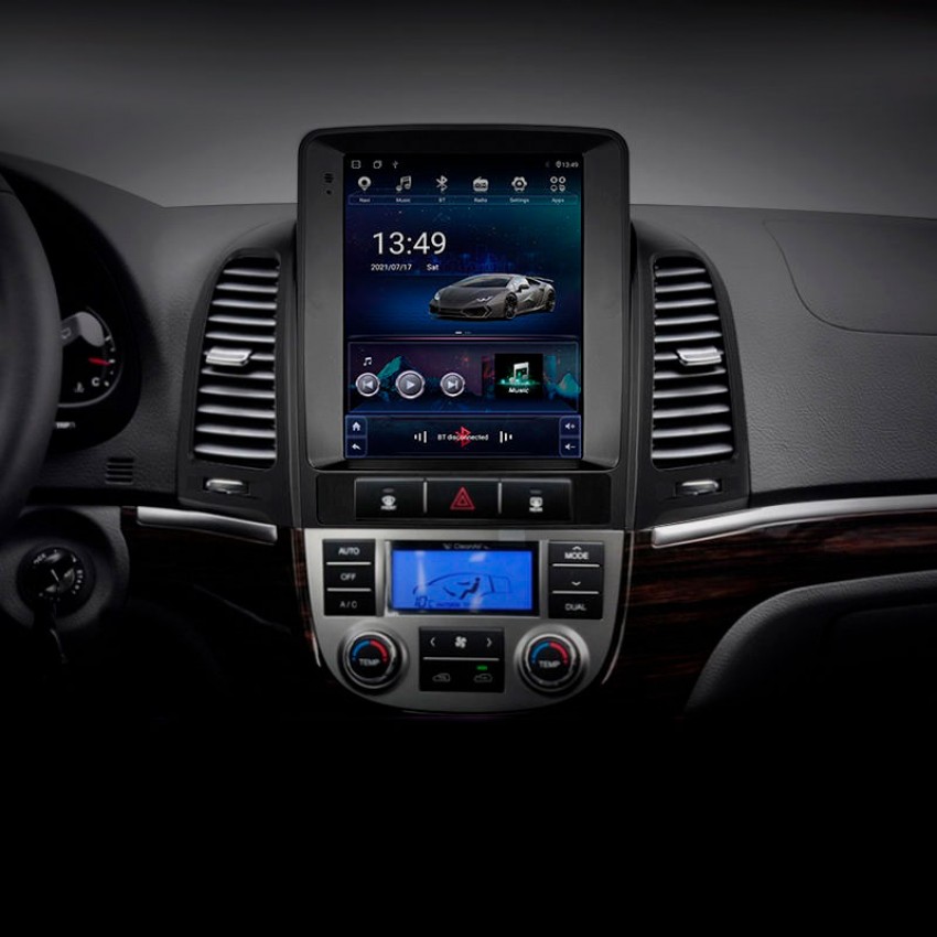 Мультимедийная система Mankana BS-97499 в стиле Tesla для Hyundai Santa Fe II 05-12г на OS Android, Экран 9,7"