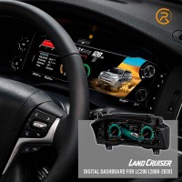 Панель приборов Carobotor Sport для Toyota Land Cruiser 200 15-21г