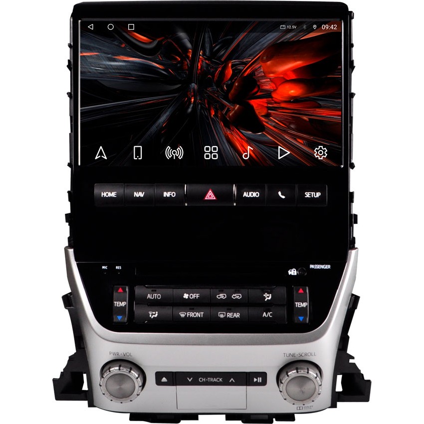 Мультимедийная система Mankana BS-10799 в оригинальном стиле Toyota LC 200 15-21 на OS Android, Экран 10,2"
