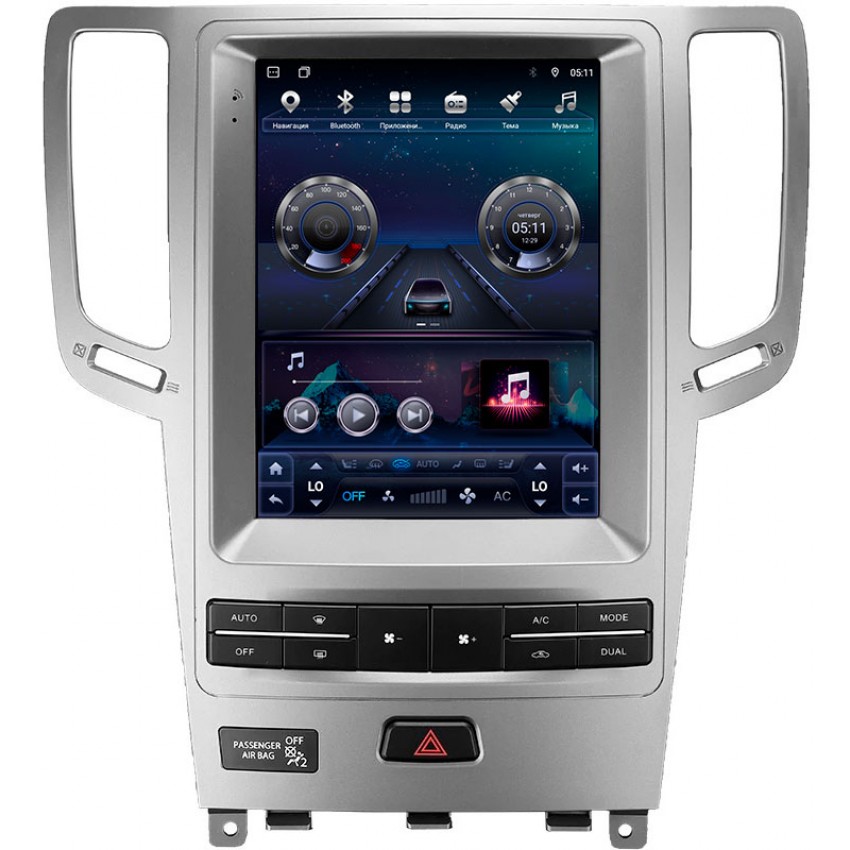 Мультимедийная система Mankana BST-97885 в стиле Tesla для Infiniti G V36 06-13 на OS Android, Экран 9,7"