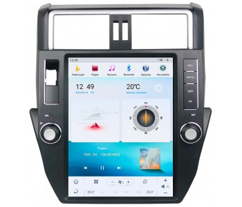 Штатное головное устройство для Toyota LC Prado 150 2009-2013 Экран 12,1"