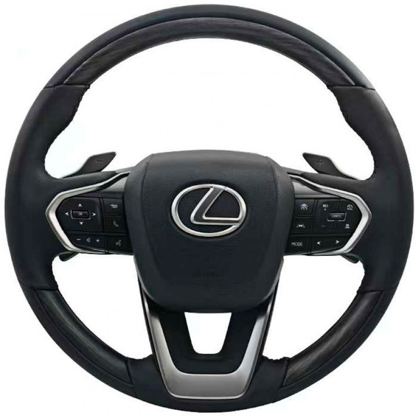 Руль в стиле нового Lexus 2023+ для Lexus 2007-2021 в оригинальном стиле