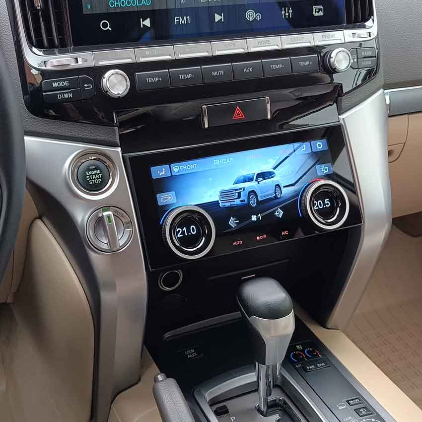 Сенсорная панель управления климат-контролем в стиле Range Rover для Toyota LC 200 07-15