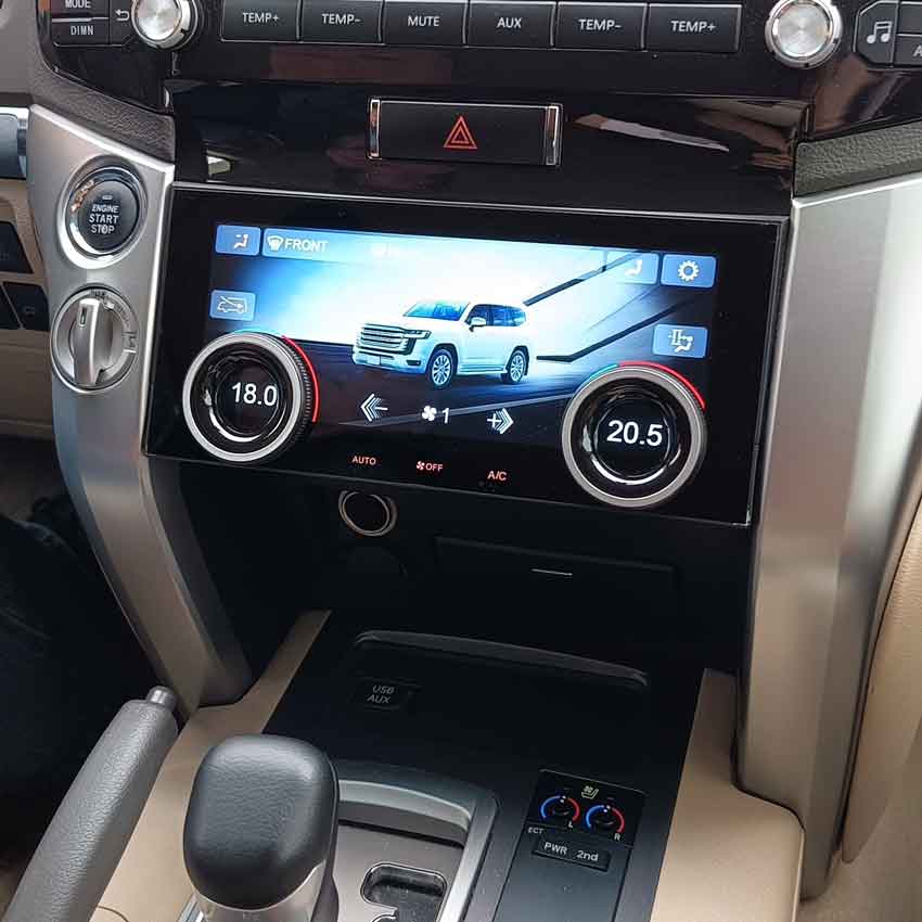 Сенсорная панель управления климат-контролем в стиле Range Rover для Toyota LC 200 07-15