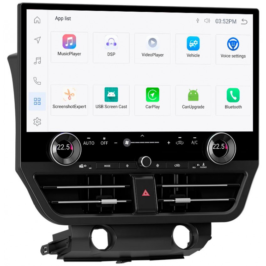 Мультимедийная система "Big Screen" Mankana BSL-19385 для Toyota LC 200 07-15г на OS Android, Экран 19,8"