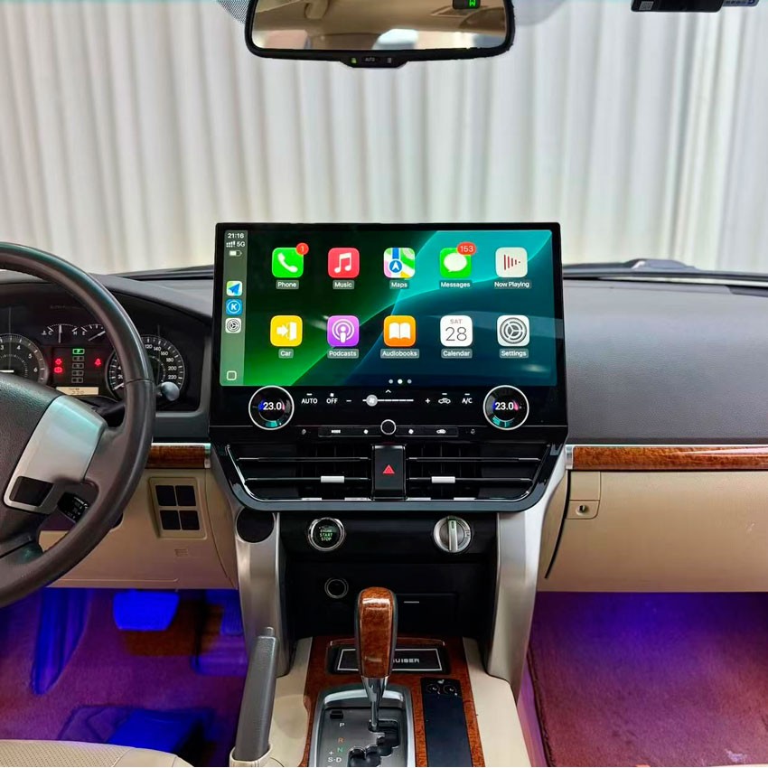 Мультимедийная система "Big Screen" Mankana BSL-19385 для Toyota LC 200 07-15г на OS Android, Экран 19,8"