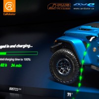 Мультимедийная система и панель приборов CaRobotor J-Max Pro для Jeep Wrangler 2018-2023г на OS Android, Экран 17"