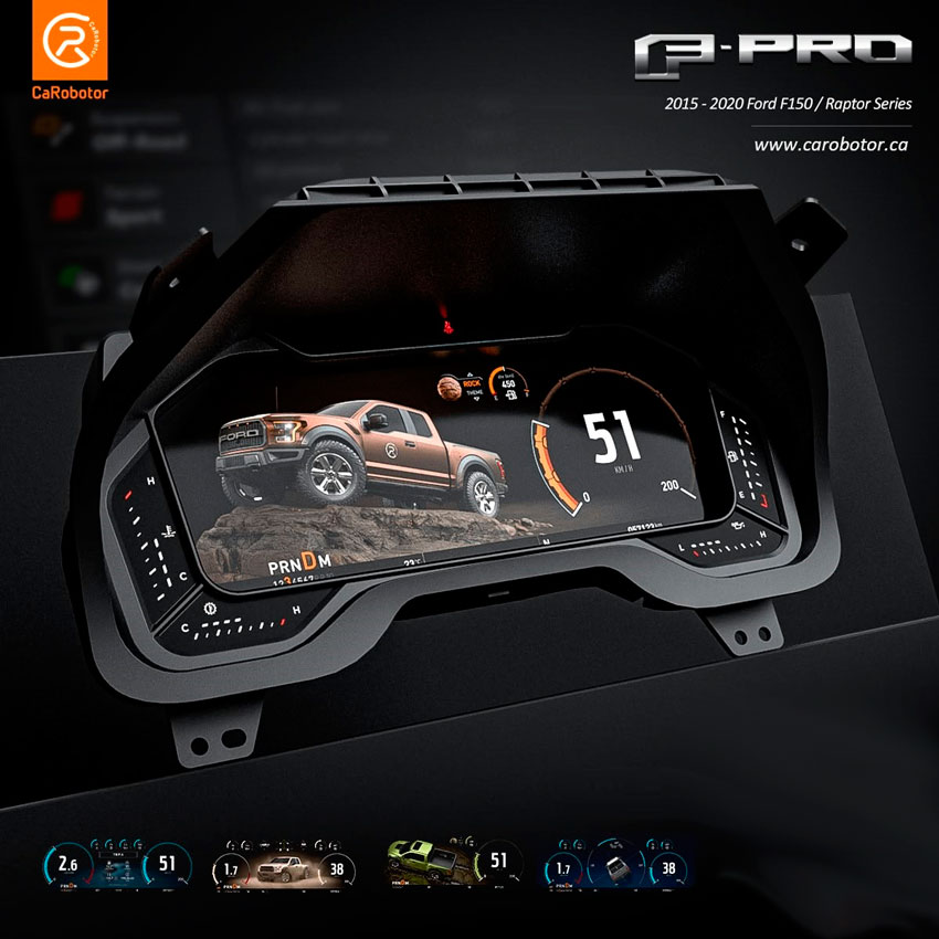 Панель приборов Carobotor для Ford F-150 14-20г