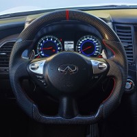 Руль анатомический для Infiniti FX S51, QX70, карбон