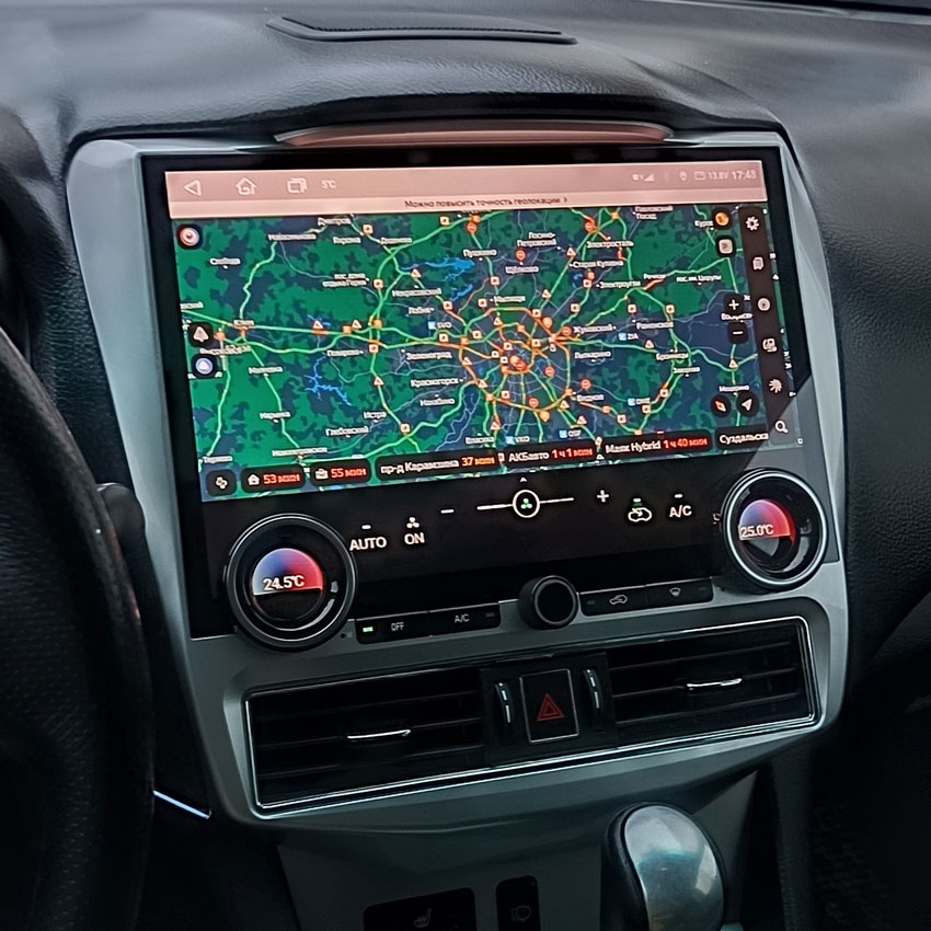 Головное устройство в стиле "New Lexus" Mankana BSL-13848 для Lexus RX II 03-09г на OS Android, Экран 13"