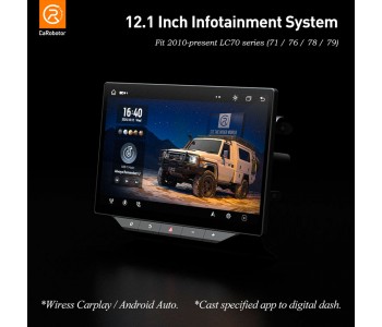 Штатное головное устройство для Toyota LC 70 2007-2027 Экран 12.1" Штатное головное устройство для Toyota LC 70 2007-2027 Экран 12.1"