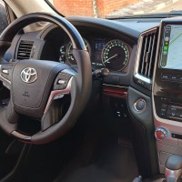 Панель приборов в стиле рестайлинг 2 для Toyota Land Cruiser 200 2007-2015г